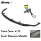 2015-2017 Lexus RC300 F Sport Silkblaze Style Front Bumper Lip PP