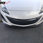 2010-2011 Mazda 3 JDM Style Unpainted Front Bumper Lip Chin Spoiler PU
