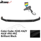 2017-2018 Mazda 3 4Dr 5Dr MK Style Front Bumper Lip Spoiler ABS