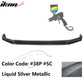 2017-2018 Mazda 3 4Dr 5Dr MK Style Front Bumper Lip Spoiler ABS