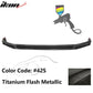 2017-2018 Mazda 3 4Dr 5Dr MK Style Front Bumper Lip Spoiler ABS