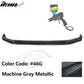 2017-2018 Mazda 3 4Dr 5Dr MK Style Front Bumper Lip Spoiler ABS