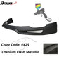 2014-2016 Mazda 3 V3 Style Painted Front Bumper Lip Spoiler PP