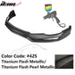 2017 Mazda 3 V3 Style Painted Front Bumper Lip Spoiler Splitter PP