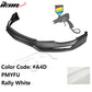 2017 Mazda 3 V3 Style Painted Front Bumper Lip Spoiler Splitter PP
