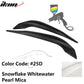 2016-2017 Mazda 6 Painted Front Bumper Side Splitter Lip Pair ABS
