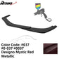 2012-2014 Benz W204 C63 AMG GH Style Painted Front Bumper Lip ABS