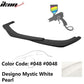 2012-2014 Benz W204 C63 AMG GH Style Painted Front Bumper Lip ABS