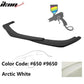 2012-2014 Benz W204 C63 AMG GH Style Painted Front Bumper Lip ABS