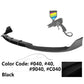 2015-2020 Benz W205 AP Style Painted Front Bumper Lip Spoiler PP