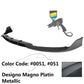 2015-2020 Benz W205 AP Style Painted Front Bumper Lip Spoiler PP