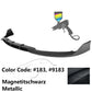 2015-2020 Benz W205 AP Style Painted Front Bumper Lip Spoiler PP