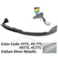 2015-2020 Benz W205 AP Style Painted Front Bumper Lip Spoiler PP