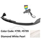 2015-2020 Benz W205 AP Style Painted Front Bumper Lip Spoiler PP