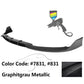 2015-2020 Benz W205 AP Style Painted Front Bumper Lip Spoiler PP