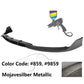 2015-2020 Benz W205 AP Style Painted Front Bumper Lip Spoiler PP