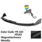 2015-2020 Benz W205 AP Style Painted Front Bumper Lip Spoiler PP