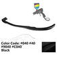 2008-2011 Benz W204 C Class GH Style Front Bumper Lip ABS