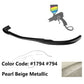 2008-2011 Benz W204 C Class GH Style Front Bumper Lip ABS