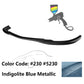 2008-2011 Benz W204 C Class GH Style Front Bumper Lip ABS