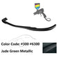 2008-2011 Benz W204 C Class GH Style Front Bumper Lip ABS