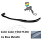 2008-2011 Benz W204 C Class GH Style Front Bumper Lip ABS