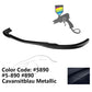 2008-2011 Benz W204 C Class GH Style Front Bumper Lip ABS