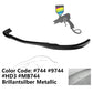 2008-2011 Benz W204 C Class GH Style Front Bumper Lip ABS