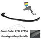 2008-2011 Benz W204 C Class GH Style Front Bumper Lip ABS