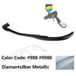 2008-2011 Benz W204 C Class GH Style Front Bumper Lip ABS
