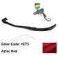 2008-2011 Benz W204 C Class GH Style Front Bumper Lip ABS