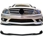2008-2011 Benz W204 C Class GH Style Front Bumper Lip ABS