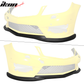 2012-2014 Benz W204 C Class GH Style Matte Black Front Bumper Lip ABS