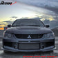 2006-2007 Mitsubishi Lancer Evo 9 IX J Style Unpaint Front Bumper Lip
