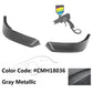 2008-2015 Mitsubishi Lancer OE PP Front Lip Splitter #CMH18036 Gray