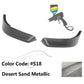 2008-2015 Mitsubishi Lancer OE PP Front Lip Splitter