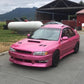 1997-1998 Nissan 240SX GR Style Unpainted Black Front Bumper Lip PU