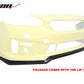 2020-2023 Subaru Impreza 4DR 5DR Front Bumper Lip Unpainted PU Spoiler