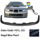 2006-2007 Subaru Impreza WRX STI Style Front Bumper Lip Chin PP