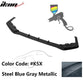 2015-2017 Subaru WRX STI MP MPX Painted Front Bumper Lip ABS