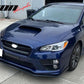 2015-2017 Subaru WRX STI Carbon Paint Front Bumper Lip Spoiler ABS