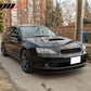 2005-2007 Subaru Legacy STI Style Unpainted Black Front Bumper Lip PU