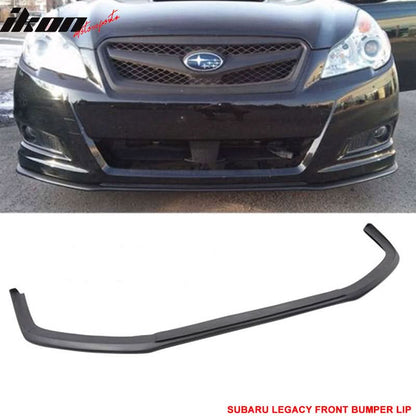 2010-2012 Subaru Legacy Sedan V-Limited Front Bumper Lip Spoiler PU