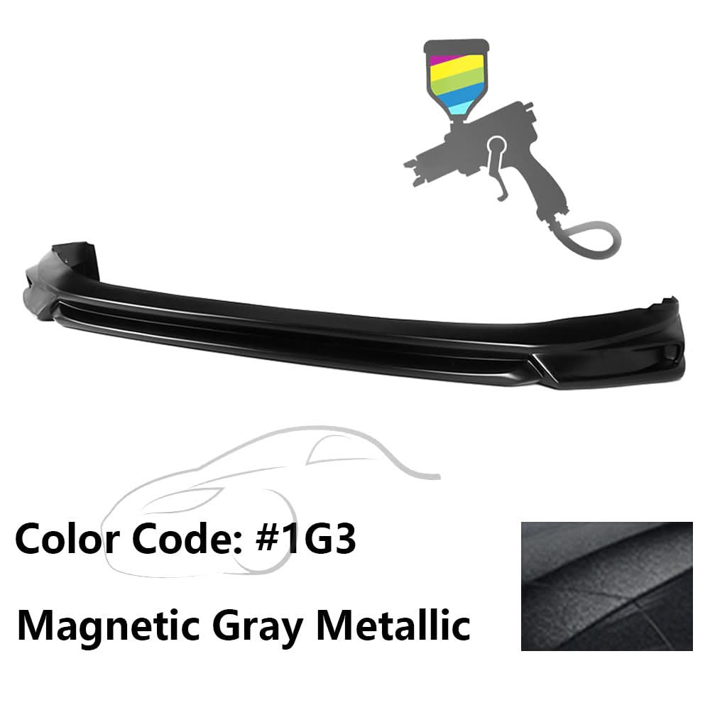 2018-2020 Toyota Camry LE IKON Style Painted Front Bumper Lip PP