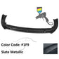 2018-2020 Toyota Camry XLE LE V2 Style Painted Front Bumper Lip PP 3PC
