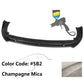 2018-2020 Toyota Camry XLE LE V2 Style Painted Front Bumper Lip PP 3PC