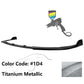 2018-2020 Toyota Camry SE Style 3PCS Front Bumper Lip PP