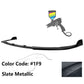 2018-2020 Toyota Camry SE Style 3PCS Front Bumper Lip PP
