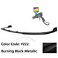 2018-2020 Toyota Camry SE Style 3PCS Front Bumper Lip PP