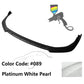 2021-2023 Toyota Camry LE Front Bumper Lip IKON Style PP 3PC